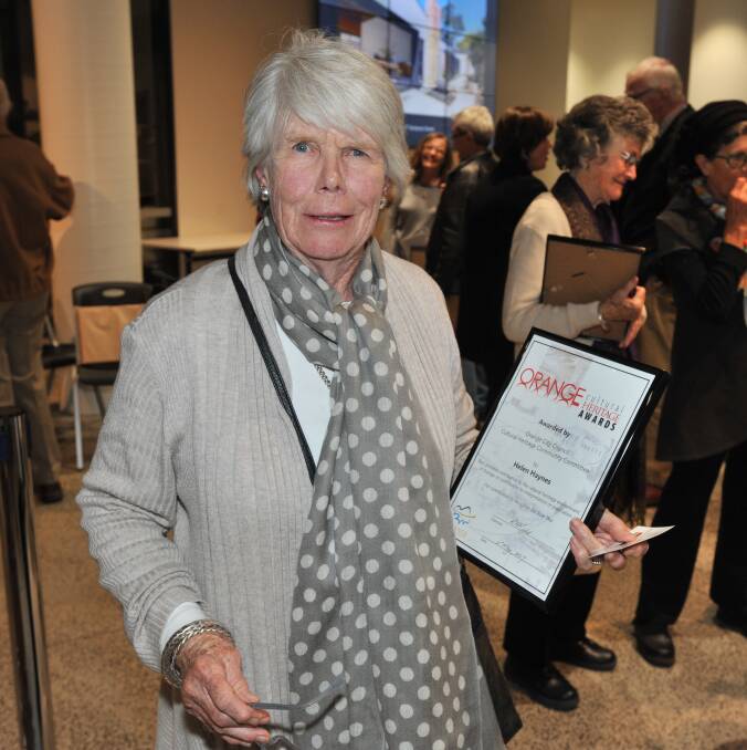 HARD WORKER: Helen Haynes was awarded for her recognition of the Boer War. Photos: JUDE KEOGH