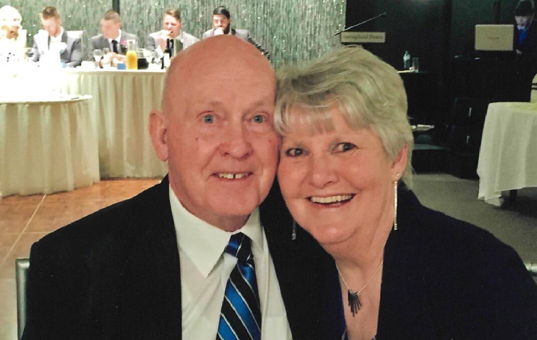 LIFETIME OF LOVE: Mr and Mrs Sharp have been married for 50 years.