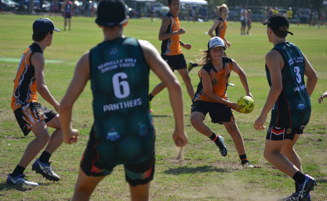GUN FOR HIRE: Ben Blimka, who regularly steals the show in club touch, will look to lead from the front for his Orange Thunder side on Sunday. He's also one who should come into consideration for Hornets representation, he's represented Hunter-Western in past years. Photo: COTA