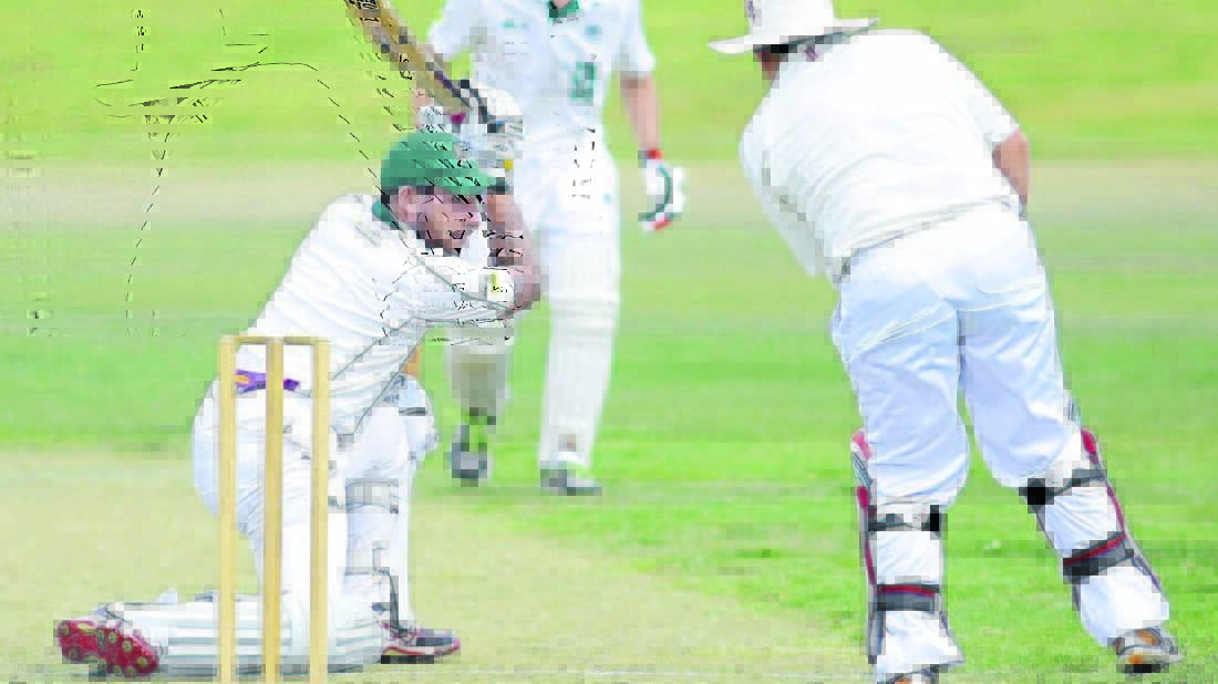 BIG DIG: Jeremy Bartier (pictured) nailed 94 on the weekend in a 187-run stand with Jack Marchinton for Orange City.