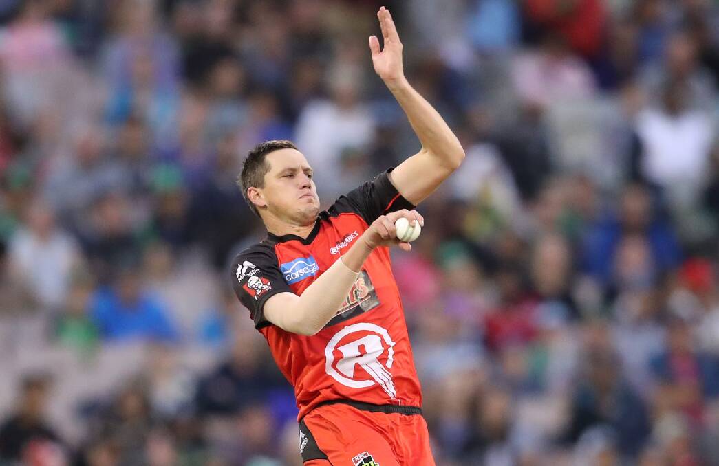 IT HAPPENS: Chris Tremain's 11-ball headlined the Renegades' win over the Stars, but that set also included what was potentially the most crucial wicket of the game. Photo: GETTY IMAGES