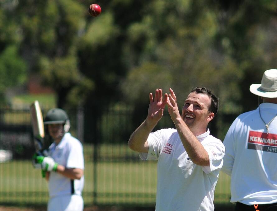 BATSMAN'S BUFFET: Centrals stand-in skipper Nick McGrath got pumped, unsurprisingly, on Saturday, going for 28 from his 2.4 overs. Despite his right arm ordinaries, Centrals claimed a victory. Photo: STEVE GOSCH