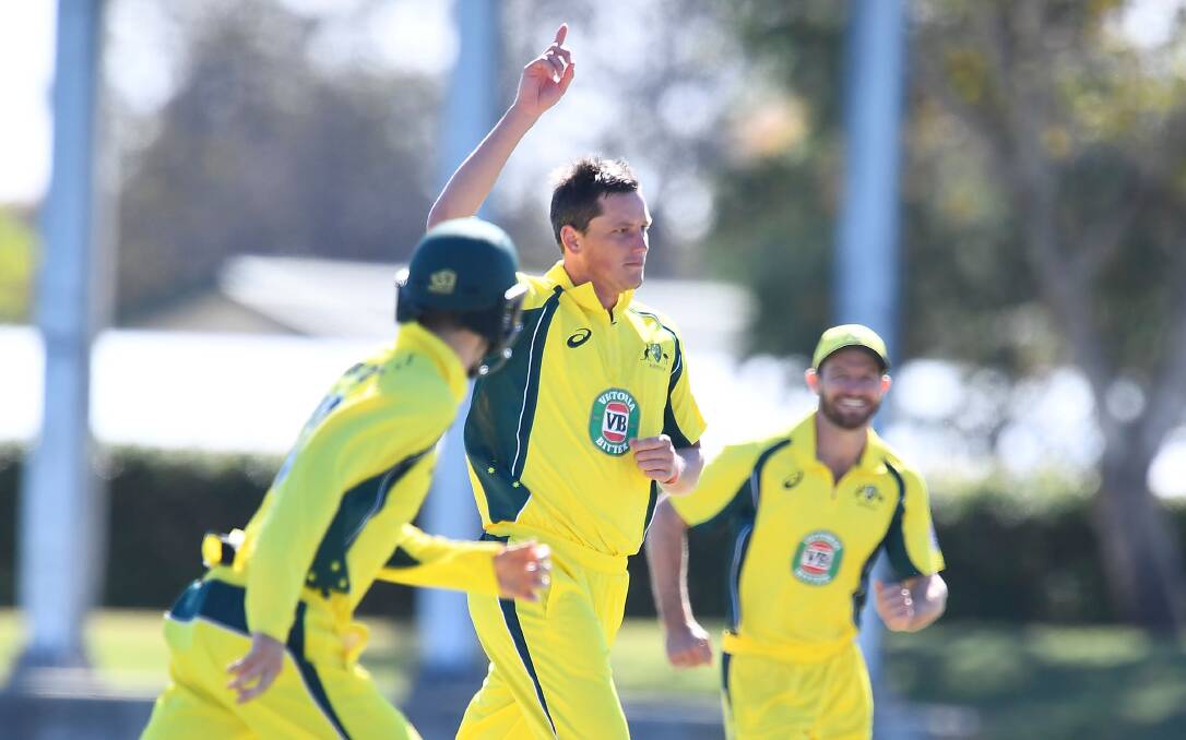 STICKING SOLID: Former ODCA player of the year Chris Tremain will not tour South Africa with Australia A, the tour was cancelled amid the ugly pay dispute with Cricket Australia. Photo: GETTY IMAGES