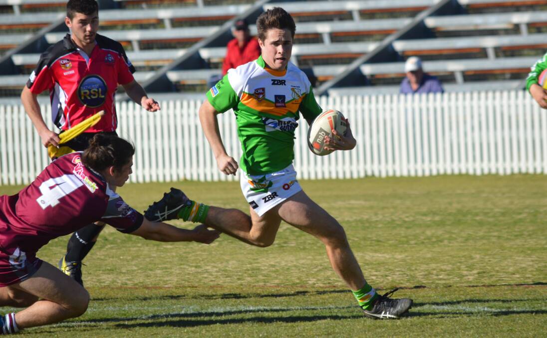 YOUTHFUL EXPERIENCE: Lachie Munro will line-up in the centres for CYMS at the knockout. Despite being very much one of the side's younger brigade, he's still one of the more experience players too. Photo: MATT FINDLAY