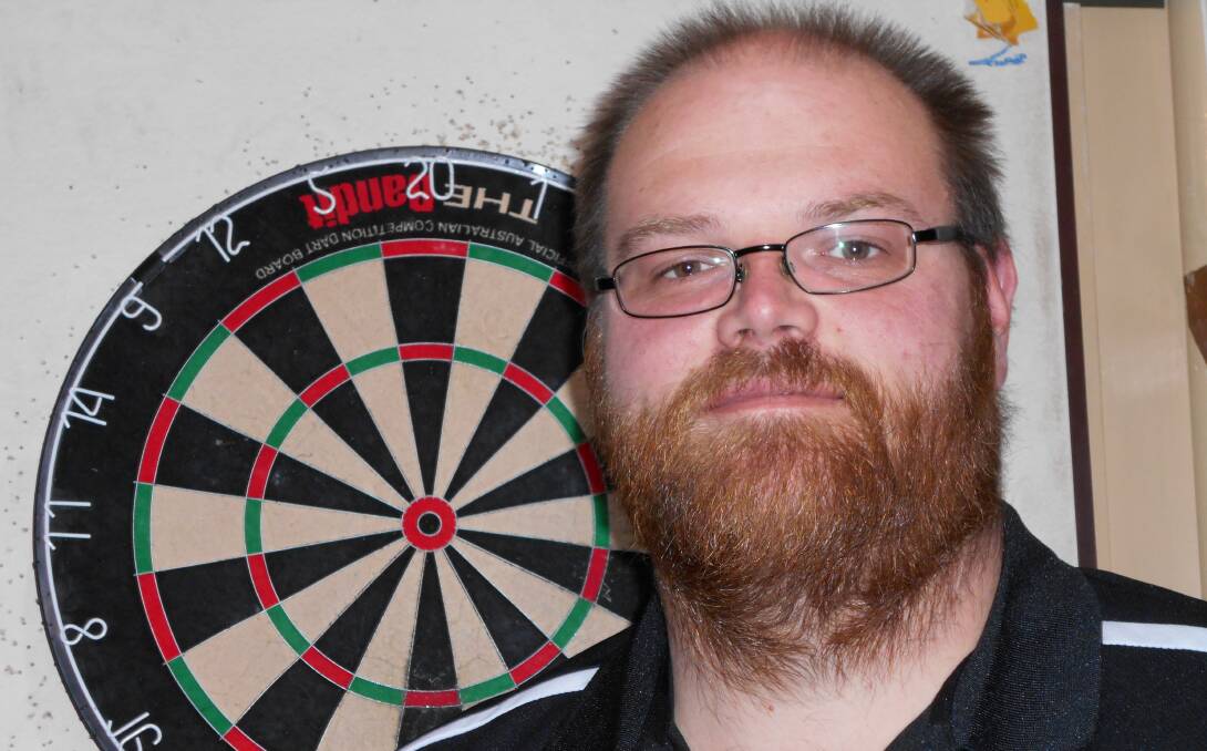  DARTING AROUND: Rob Puckeridge hit a string of big scores again for the Tigers.