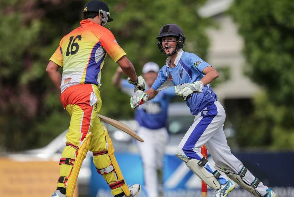 TOP WORK: Sloggers gloveman Josh Staines celebrates his brilliant stumping of former New Zealand quick Daryl Tuffey, playing for the Border Bullets. Picture: THE BORDER MAIL