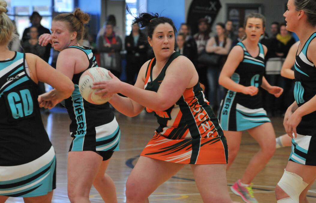 NO COMPLACENCY: Kristy Sullivan and her Orange City Lions aren't planning on falling victim to Hawks Royal again. Photo: JUDE KEOGH