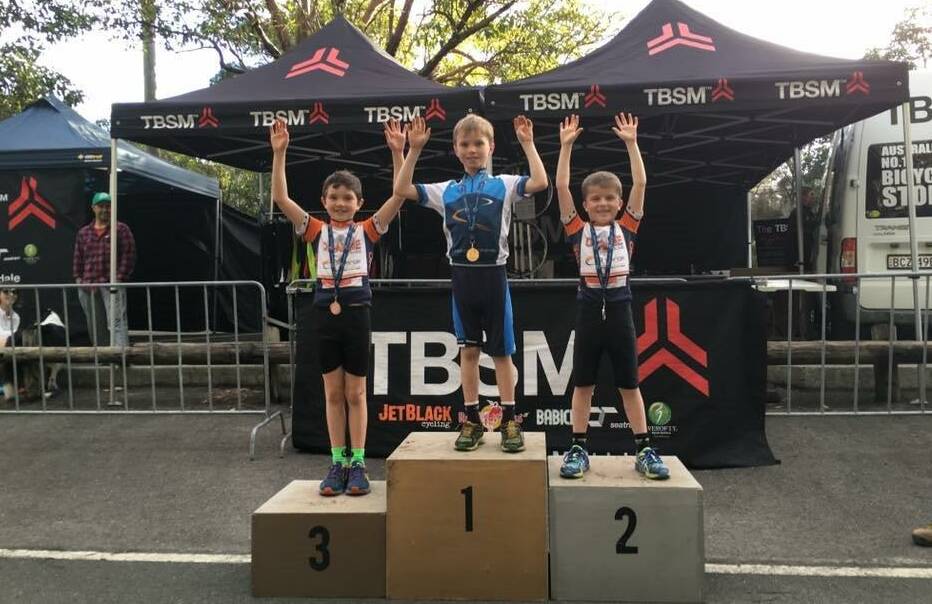MEDAL WINNERS: Nick Chopping and Gydion Dally came second and third respectively in the NSW Country under-9 boys' division. Photo: CONTRIBUTED