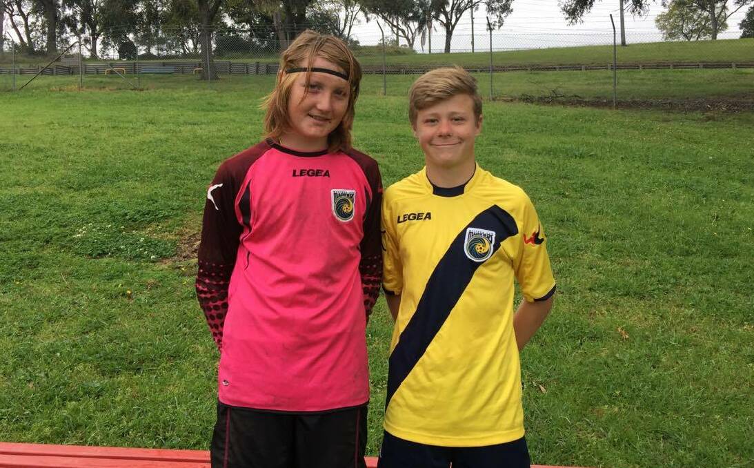 COUNTRY BOYS: Orange's Jordan Bruce and Mitchell Cooper will line up for NSW Country at next week's National Youth Championships. Photo: CONTRIBUTED
