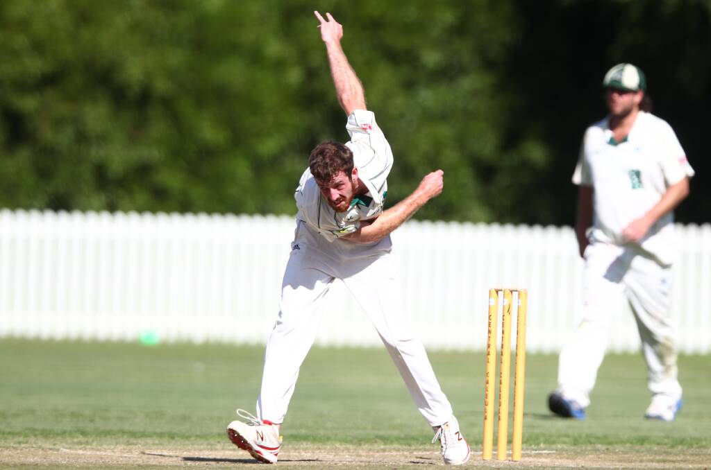 EMERGING STAR: Brodie Cox's emergence was one highlight for Orange City this summer, he bowled beautifully in last weekend's preliminary final loss. Photo: PHIL BLATCH