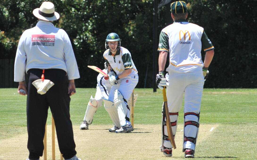 WRIGHT ON: Other than Todd Murphy, Ed Wright (pictured) was the only CYMS batsman to really contribute, he knocked up 29. Photo: JUDE KEOGH