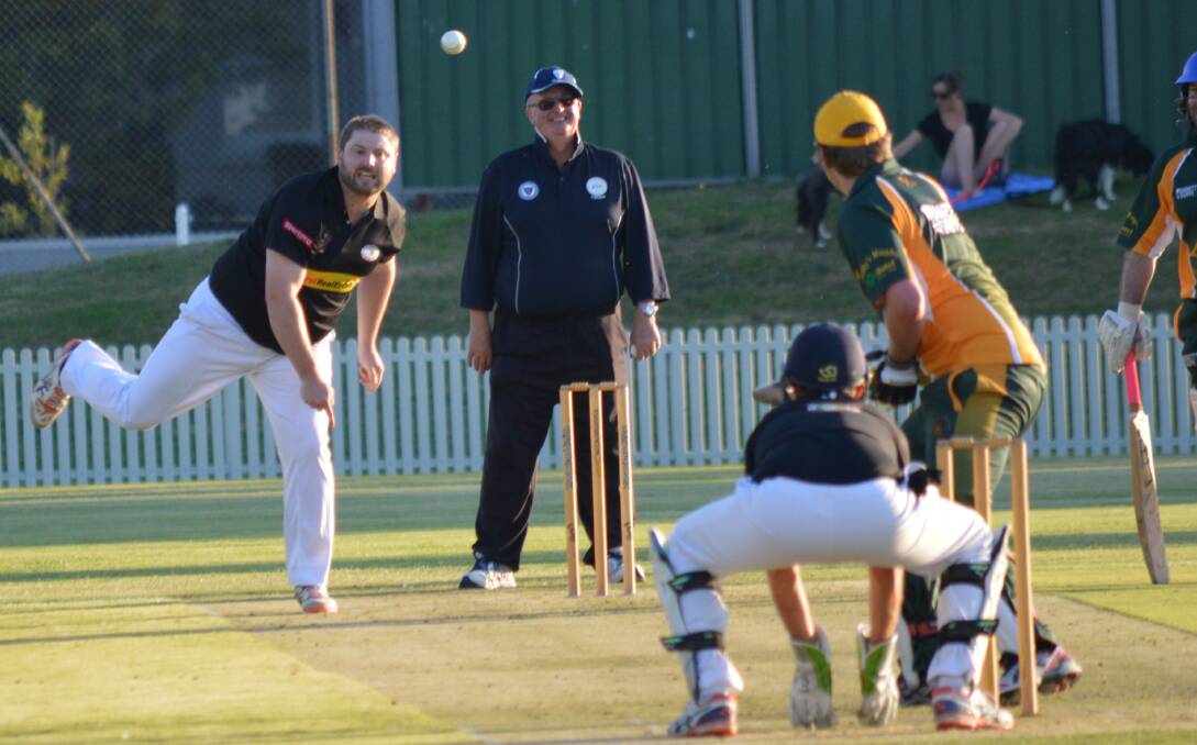 ROLL THE ARM OVER: Bathurst City skipper Matt Willis will be crucial with bat and ball against Lithgow. Photo: MATTHEW FINDLAY