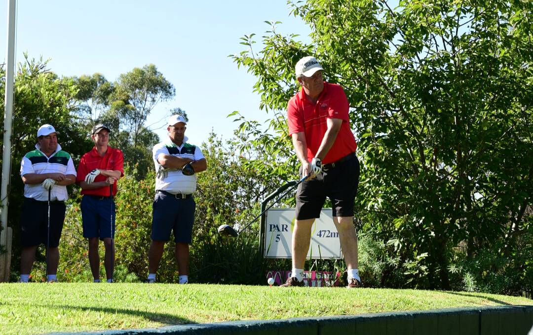 GRIP AND RIP: Robert Payne will work hard to start well, and minimise errors in his bid to win this weekend's Wentworth Open. Photo: DAILY LIBERAL
