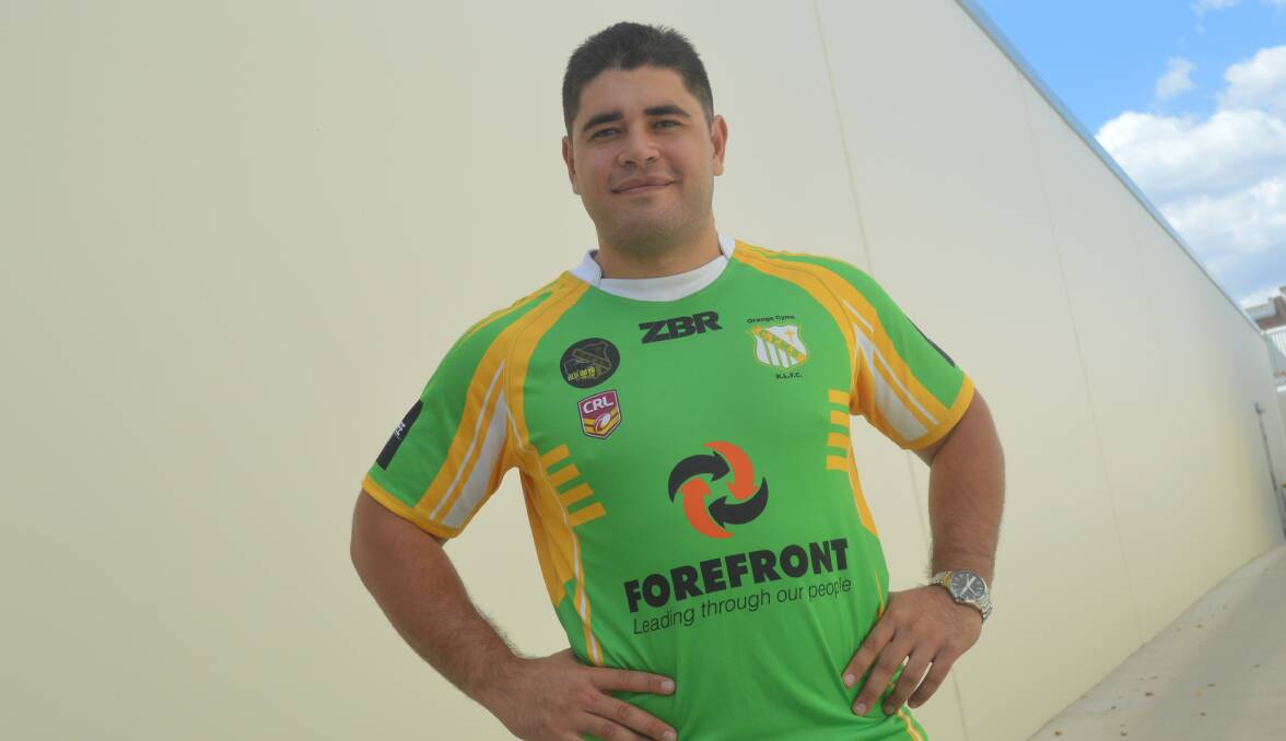 MARQUEE COUP: Former South Sydney, Penrith and Gold Coast back-rower Chris Grevsmuhl has officially signed with Orange CYMS. Photo: MATT FINDLAY
