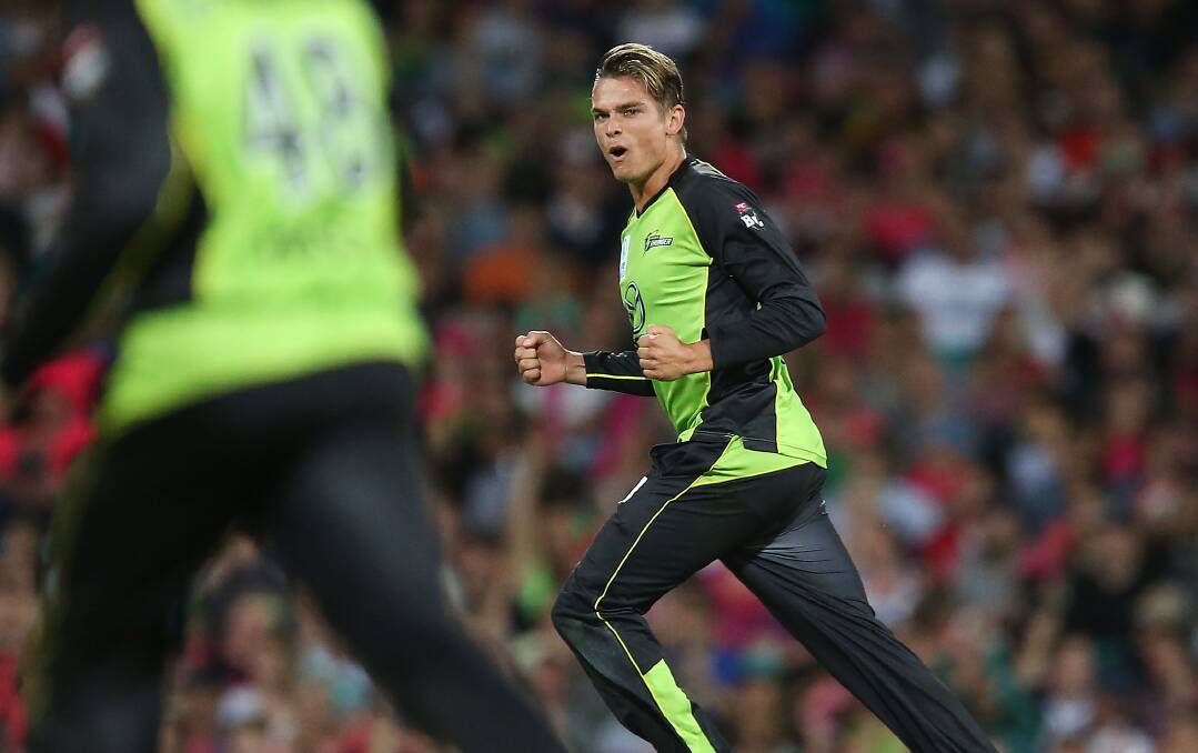 UP AND COMER: Chris Green's record in T20 cricket is superb after nine games, his bowling could run through Hong Kong on Sunday. Photo: GETTY IMAGES