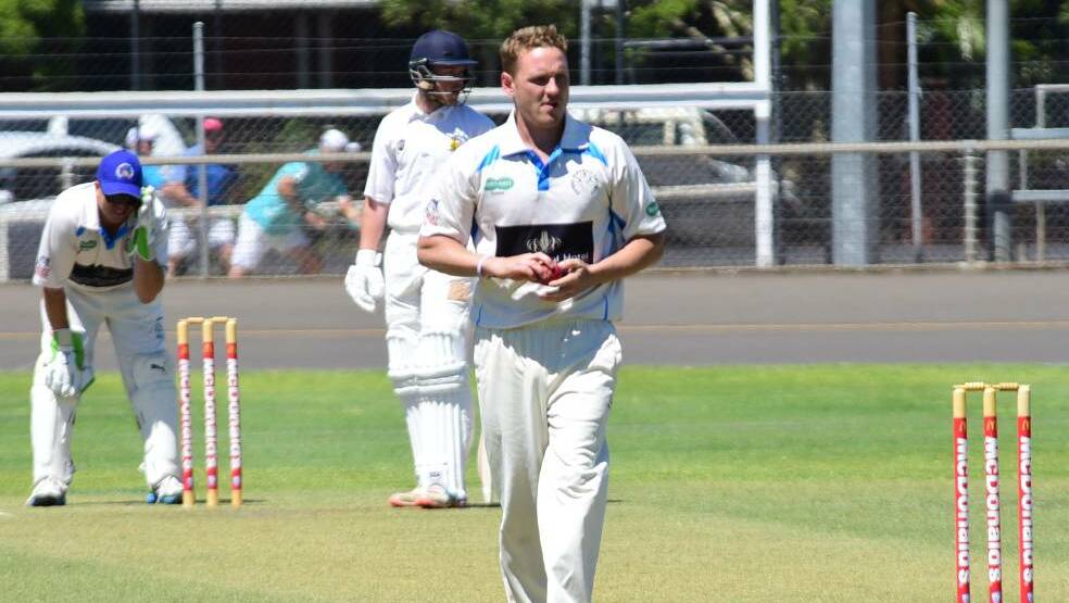 CENTURION: Greg Buckley, pictured bowling in Dubbo, will be far more crucial to Western's hopes with willow in hand in Sunday's Country Championship decider. Photo: DAILY LIBERAL