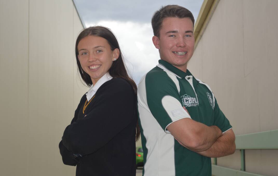 STATE SIBLINGS: Eva and Mac Reith-Snare are pumped leading into this year's Pacific School Games in Adelaide. Photo: MATT FINDLAY