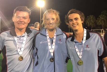 NATIONAL NAMES: Orange's Nic Milne, Rach Hoey and Michael Dillon were all named in the Australian Country sides after starring for their respective NSW outfits. Photo: TELINA BILBY