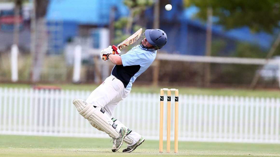 HARD-HITTER: Centennials Bulls star Josh Toole sways to avoid a bumper against Lithgow earlier in the season. Photo: ANDREW MURRAY