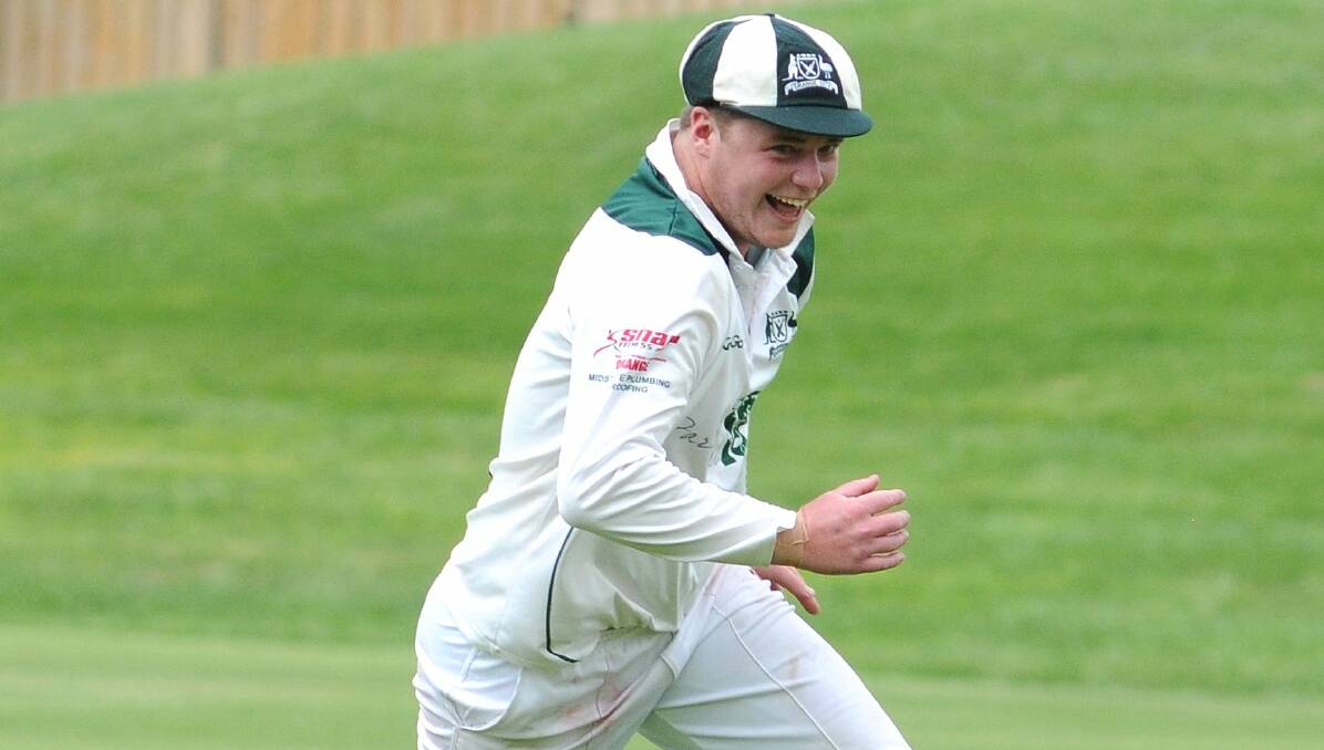 ABSOLUTELY CHUFFED: Craig Rogan, pictured thoroughly enjoying fielding last season, is excited to be leading Orange City. Photo: STEVE GOSCH