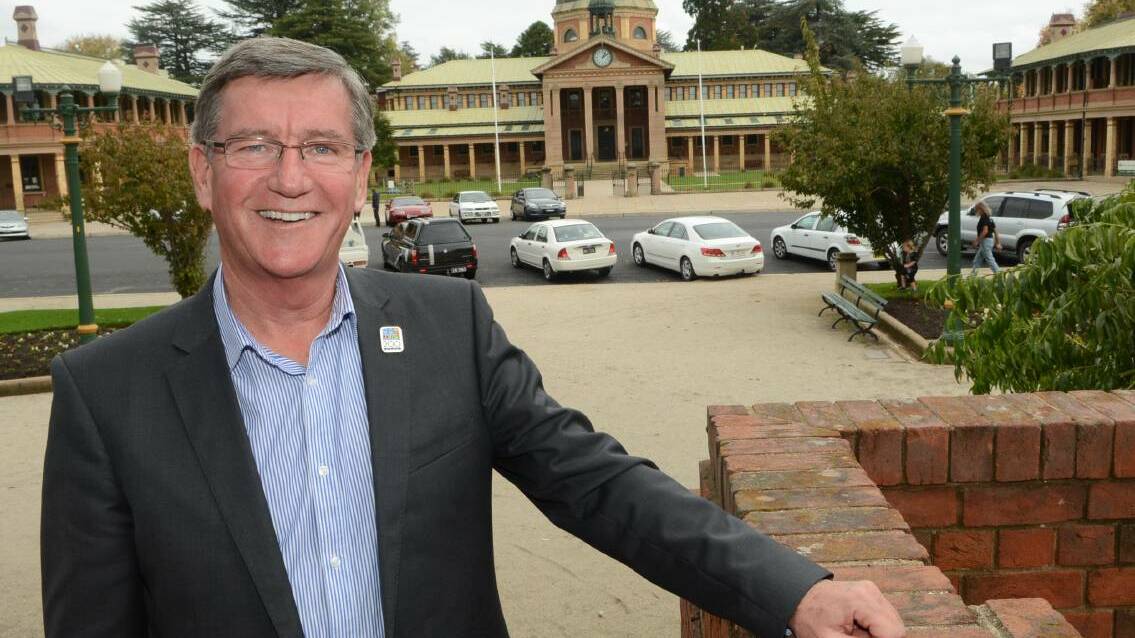 RESIGNATION: Bathurst mayor Gary Rush is quitting the role after being charged with drink-driving.