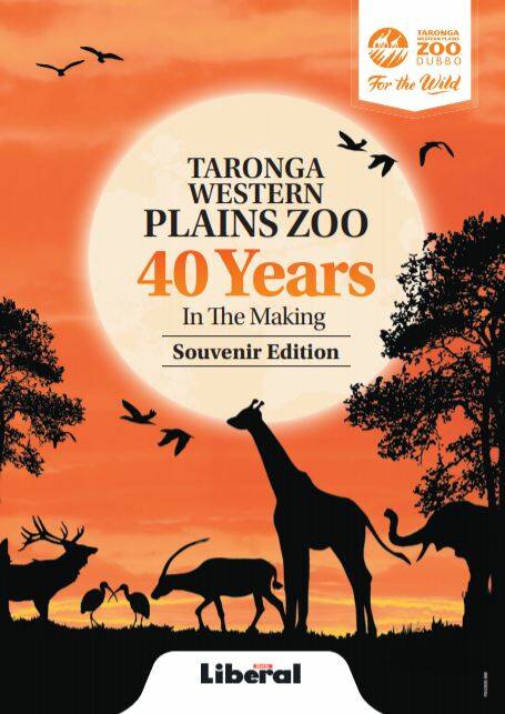 CELEBRATION: Taronga Western Plains Zoo in Dubbo is celebrating 40 years of working for the wild.