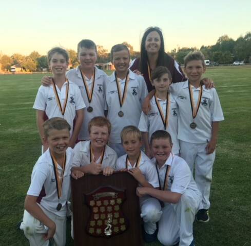 WINNERS ARE GRINNERS: The Cavaliers under 11 side after their win against the previously unbeaten CYMS. Photo: SUPPLIED. 