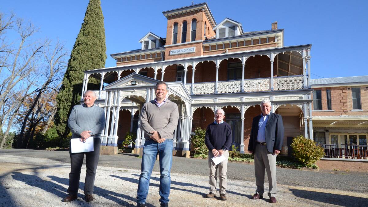 Duntryleague was handed a $40,000 boost on Friday for renovations to the verandah