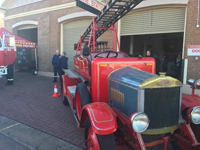YE OLDE FIRE ENGINE: The 1930s fire engine which will be on show  Photo: SUPPLIED.