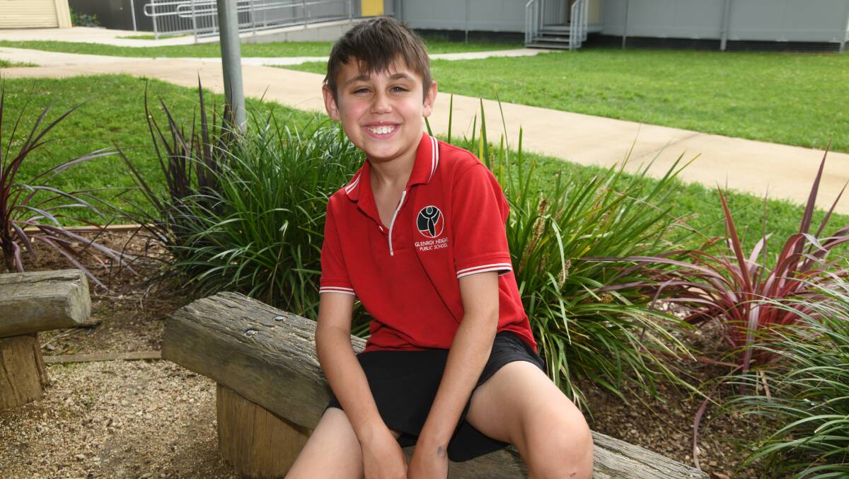 Zac Cullen now loves coming to school and is eager to hit year 6. Picture by Jude Keogh