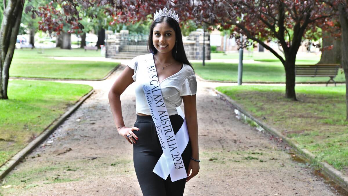 Ashlyn Narayan is through to the final of the Miss Galaxy Australia competition. Picture by Carla Freedman.