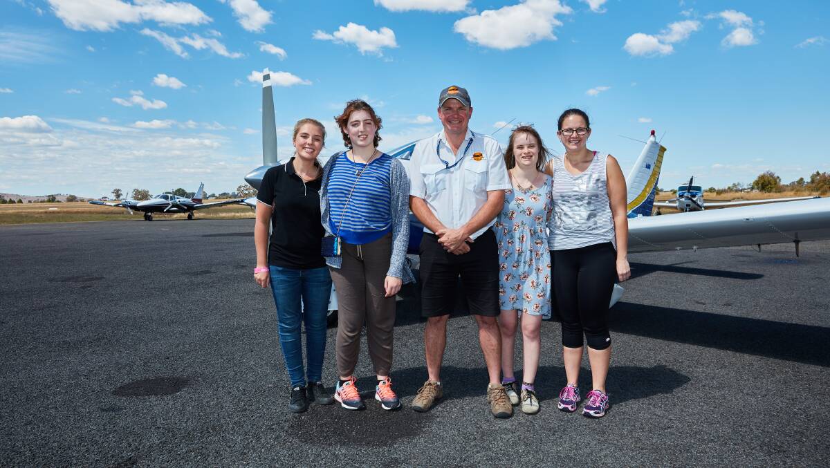 Up and away: LiveBetter Active Participation Program participants took to the skies as part of the 2017 Women with Wings event, a program aided by the new funding.
 