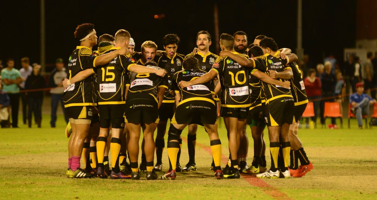 DOWN AND OUT: The Dubbo Rhinos have showed plenty of fight this season but this weekend's forfeits mark a low point. Photo: PAIGE WILLIAMS