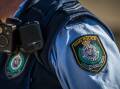 A photo of the NSW Police logo. Picture: Karleen Minney