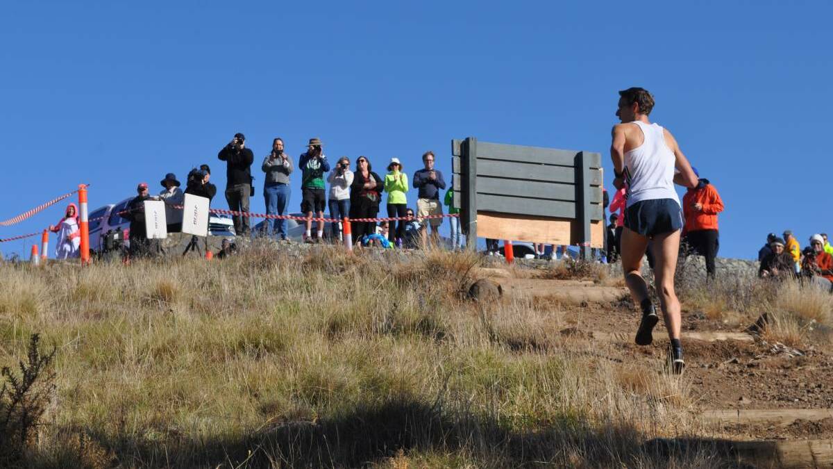 VOLCANIC SUMMIT: Trail runner puts in final push for Great Volcanic Mountain run event