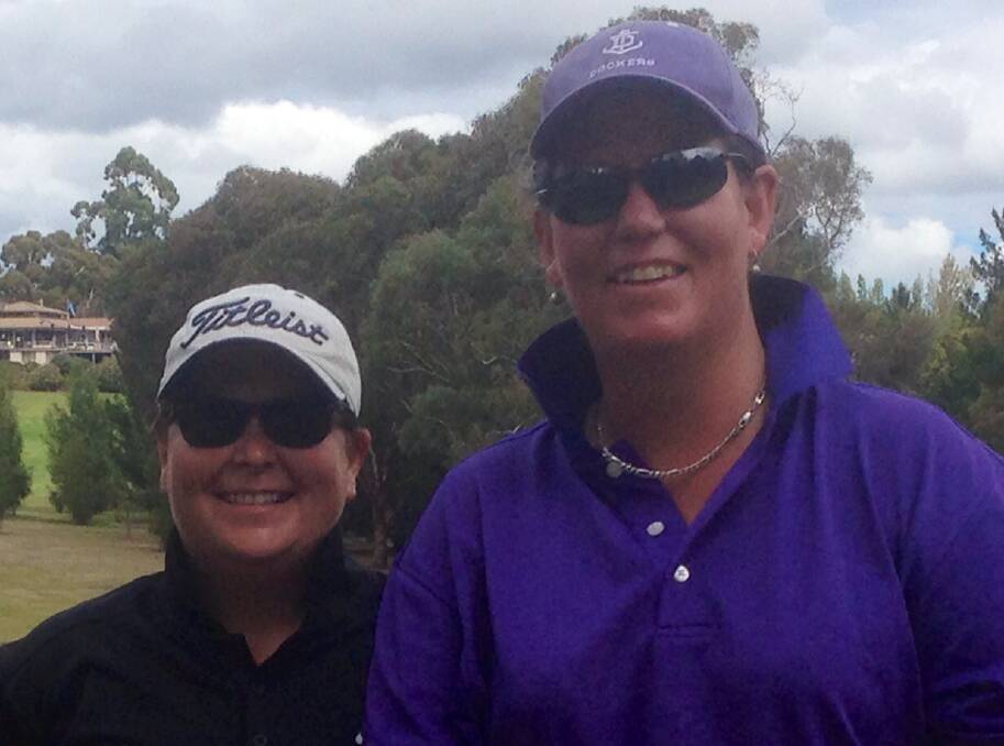 WENTWORTH WINNERS: Division one winner Chelsea Litchfield and runner-up Katrina Ferris.