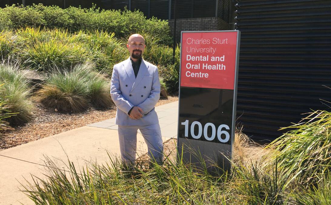 Dr Muhammed Yakin now calls Orange home and is a lecturer and clinician at CSU. Photo: CONTRIBUTED