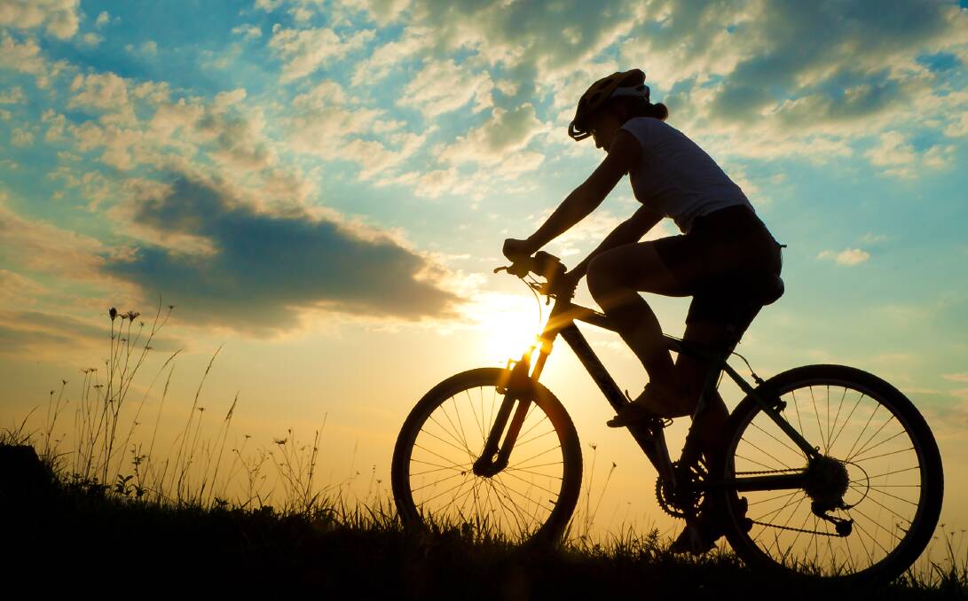 PEDAL POWER: Riding is good for your health and great for the environment when compared to almost any other mode of transport.