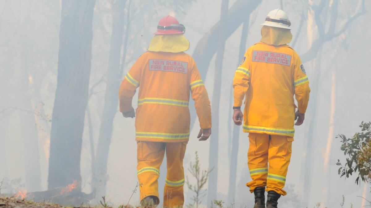 The fire danger rating for the Central Ranges Fire Area is currently at 'very high'. PHOTO: JUDE KEOGH