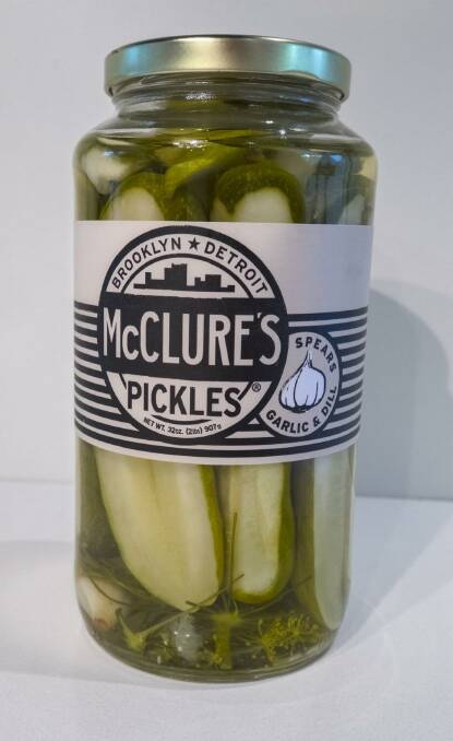 McClure's pickles. Photo: Luis Ascui