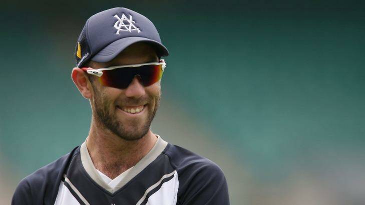 Dark to light blue?: Glenn Maxwell could be on the move to NSW following his comments about having to bat below wicketkeeper Matthew Wade with Victoria. Photo: Jason McCawley/Getty Images