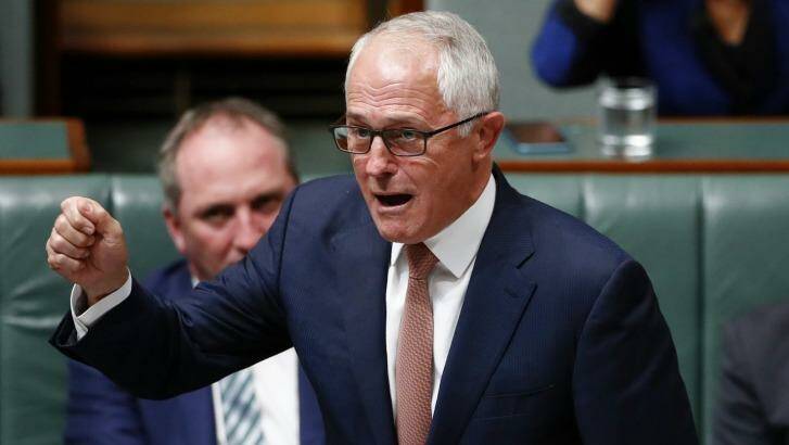 Prime Minister Malcolm Turnbull says Tony Abbott 'knew exactly what he was doing'. Photo: Alex Ellinghausen