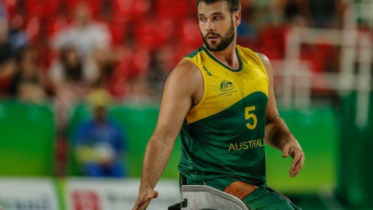 Roller Bill Latham. Photo: Australian Paralympic Committee