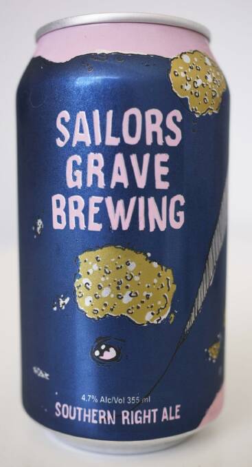 Sailor's Grave, Southern Right Ale, 4.7% ABV Photo: Supplied