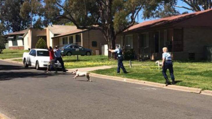 This photograph was taken some time before a man was shot by police in Cowra.  Photo: Facebook
