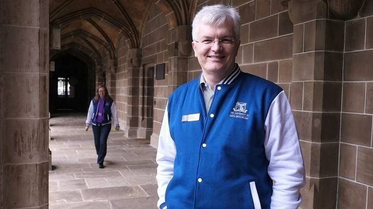 Melbourne University vice-chancellor  Glyn Davis says it is the international students coming that keeps the doors open. Photo: Luis Enrique Ascui