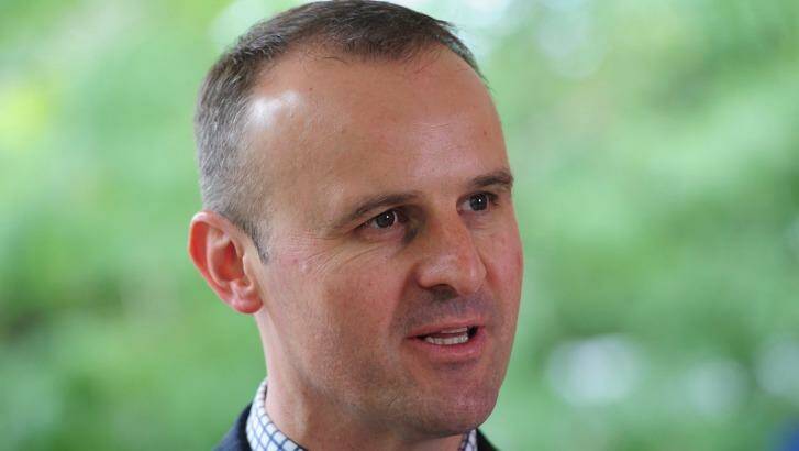 ACT Chief Minister Andrew Barr said exporters out of Canberra stood to "benefit greatly" from a China free trade agreement. Photo: Graham Tidy