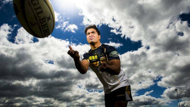 Rodney Iona has re-signed with the Brumbies. Photo: Rohan Thomson