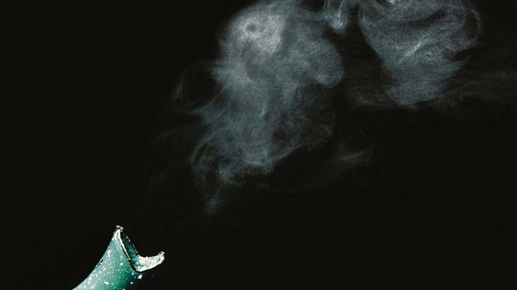 Hot steam from vaporisers can cause serious burns to young skin. Photo: George Fetting