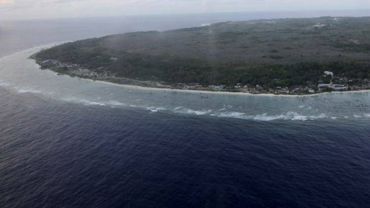 The island of Nauru. Photo: Alex Ellinghausen